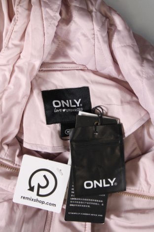 Γυναικείο μπουφάν ONLY, Μέγεθος M, Χρώμα Ρόζ , Τιμή 18,60 €