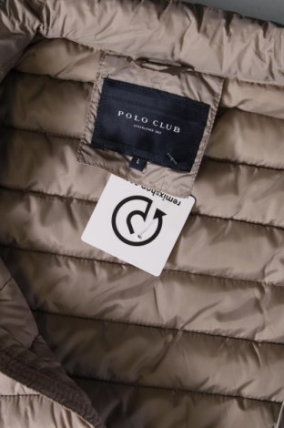 Γυναικείο μπουφάν Polo Club, Μέγεθος L, Χρώμα  Μπέζ, Τιμή 81,96 €