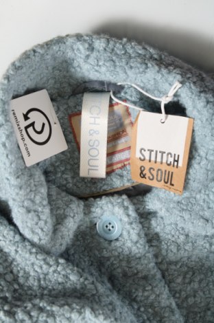 Γυναικείο μπουφάν Stitch & Soul, Μέγεθος XL, Χρώμα Μπλέ, Τιμή 17,26 €