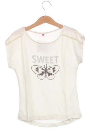 Детска блуза, Размер 7-8y/ 128-134 см, Цвят Екрю, Цена 12,00 лв.