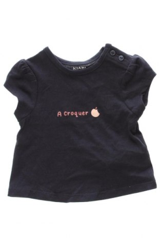 Детска блуза Kiabi, Размер 1-2m/ 50-56 см, Цвят Син, Цена 8,41 лв.