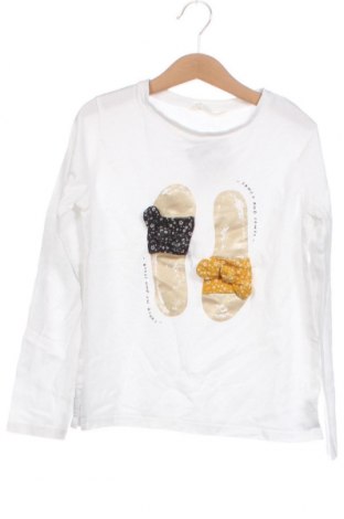 Детска блуза Mango, Размер 8-9y/ 134-140 см, Цвят Бял, Цена 14,40 лв.