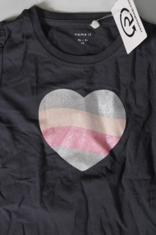 Kinder Shirt Name It, Größe 18-24m/ 86-98 cm, Farbe Grau, Preis € 9,47