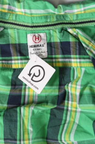 Детска риза, Размер 4-5y/ 110-116 см, Цвят Зелен, Цена 15,36 лв.