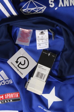 Bluză sport pentru copii Adidas, Mărime 10-11y/ 146-152 cm, Culoare Albastru, Preț 50,51 Lei