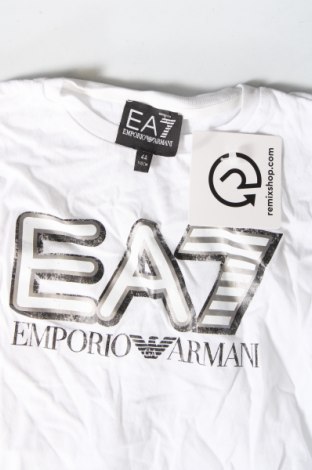Dziecięcy T-shirt Emporio Armani, Rozmiar 4-5y/ 110-116 cm, Kolor Biały, Cena 201,51 zł