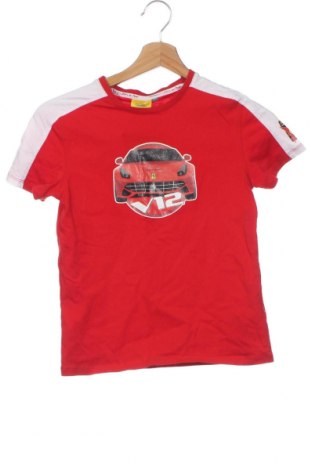 Παιδικό μπλουζάκι Ferrari, Μέγεθος 7-8y/ 128-134 εκ., Χρώμα Κόκκινο, Τιμή 7,27 €
