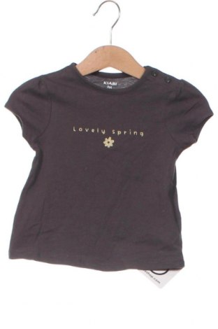 Kinder T-Shirt Kiabi, Größe 6-9m/ 68-74 cm, Farbe Grau, Preis 3,46 €