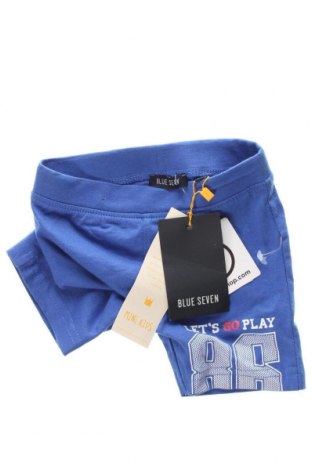Pantaloni scurți pentru copii Blue Seven, Mărime 3-6m/ 62-68 cm, Culoare Albastru, Preț 34,53 Lei