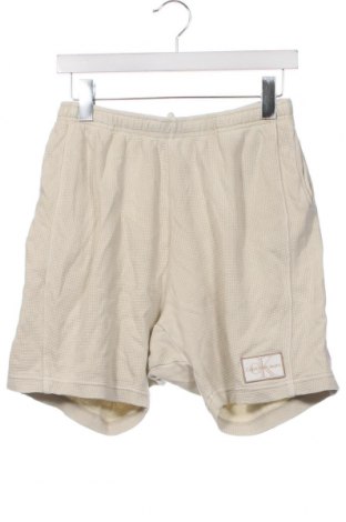 Detské krátke nohavice  Calvin Klein Jeans, Veľkosť 14-15y/ 168-170 cm, Farba Kremová, Cena  23,09 €