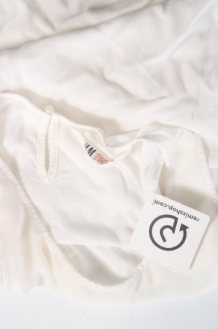 Μπλουζάκι αμάνικο παιδικό H&M, Μέγεθος 13-14y/ 164-168 εκ., Χρώμα Λευκό, Τιμή 1,93 €