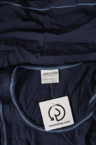 Μπλουζάκι αμάνικο παιδικό Jacky, Μέγεθος 10-11y/ 146-152 εκ., Χρώμα Μπλέ, Τιμή 6,57 €
