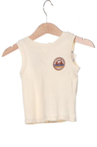 Μπλουζάκι αμάνικο παιδικό Kiabi, Μέγεθος 2-3m/ 56-62 εκ., Χρώμα Εκρού, Τιμή 2,55 €