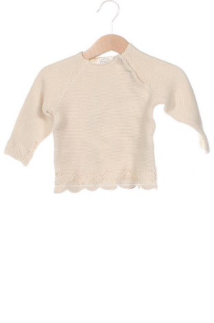 Детски пуловер Coolclub, Размер 3-6m/ 62-68 см, Цвят Бежов, Цена 19,60 лв.