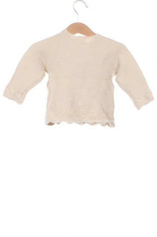 Детски пуловер Coolclub, Размер 3-6m/ 62-68 см, Цвят Бежов, Цена 15,68 лв.