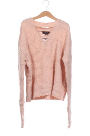 Детски пуловер New Look, Размер 14-15y/ 168-170 см, Цвят Розов, Цена 5,75 лв.