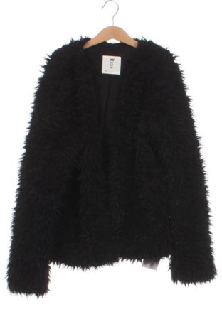 Palton pentru copii H&M, Mărime 14-15y/ 168-170 cm, Culoare Negru, Preț 36,19 Lei