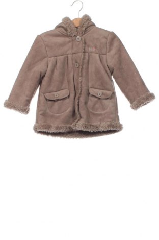 Детско палто Kidkanai, Размер 18-24m/ 86-98 см, Цвят Сив, Цена 8,11 лв.