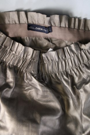 Δερμάτινη φούστα Zara Knitwear, Μέγεθος S, Χρώμα Ασημί, Τιμή 2,47 €