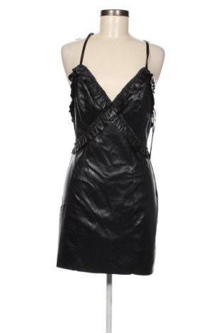 Δερμάτινο φόρεμα Vera & Lucy, Μέγεθος L, Χρώμα Μαύρο, Τιμή 27,24 €