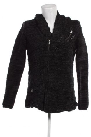 Jachetă tricotată de bărbați, Mărime M, Culoare Negru, Preț 87,77 Lei