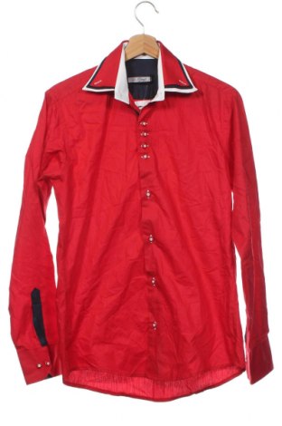Ανδρικό πουκάμισο, Μέγεθος M, Χρώμα Κόκκινο, Τιμή 3,23 €