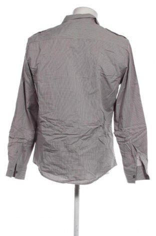 Herrenhemd Angelo Litrico, Größe M, Farbe Grau, Preis € 2,42