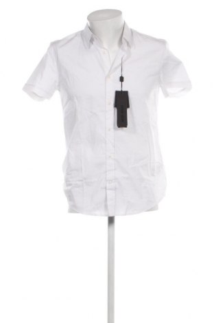 Мъжка риза Antony Morato, Размер M, Цвят Бял, Цена 30,60 лв.