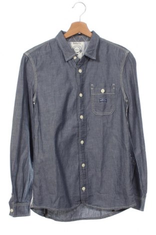 Ανδρικό πουκάμισο Diesel, Μέγεθος XS, Χρώμα Μπλέ, Τιμή 7,55 €