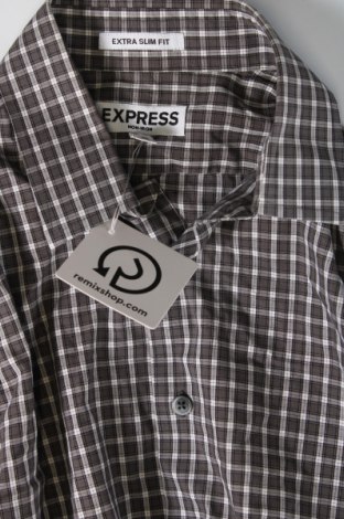 Herrenhemd Express, Größe XS, Farbe Grau, Preis € 2,51