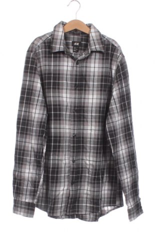 Herrenhemd H&M, Größe S, Farbe Grau, Preis € 2,02