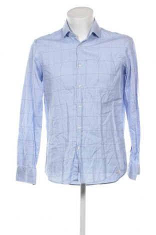Ανδρικό πουκάμισο Hugo Boss, Μέγεθος M, Χρώμα Μπλέ, Τιμή 19,95 €
