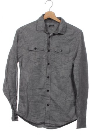 Ανδρικό πουκάμισο Impuls, Μέγεθος S, Χρώμα Γκρί, Τιμή 2,69 €
