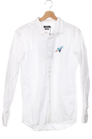 Ανδρικό πουκάμισο J.Lindeberg, Μέγεθος M, Χρώμα Λευκό, Τιμή 25,52 €