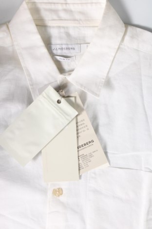 Ανδρικό πουκάμισο J.Lindeberg, Μέγεθος S, Χρώμα Εκρού, Τιμή 21,03 €