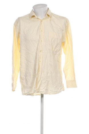 Herrenhemd John Miller, Größe L, Farbe Gelb, Preis 2,89 €
