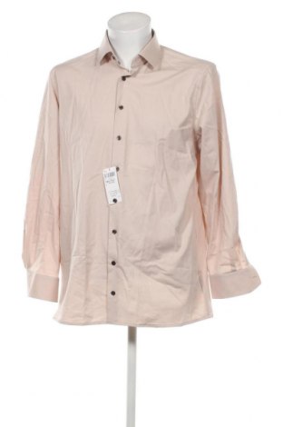 Ανδρικό πουκάμισο Olymp, Μέγεθος XL, Χρώμα  Μπέζ, Τιμή 18,09 €