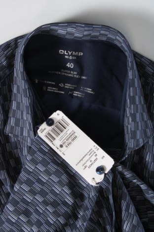 Herrenhemd Olymp, Größe M, Farbe Blau, Preis € 5,43