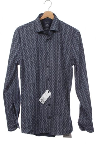 Ανδρικό πουκάμισο Olymp, Μέγεθος M, Χρώμα Μπλέ, Τιμή 13,87 €