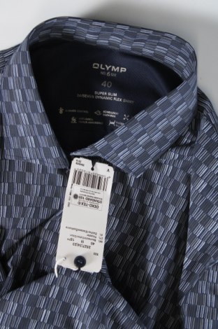 Herrenhemd Olymp, Größe M, Farbe Blau, Preis 10,86 €