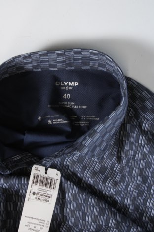 Herrenhemd Olymp, Größe M, Farbe Blau, Preis 5,43 €