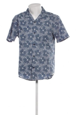 Мъжка риза Outerknown, Размер L, Цвят Син, Цена 136,00 лв.