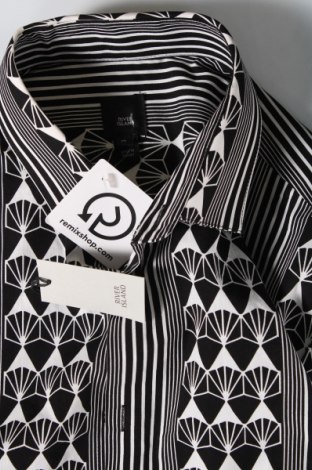 Ανδρικό πουκάμισο River Island, Μέγεθος M, Χρώμα Πολύχρωμο, Τιμή 9,28 €