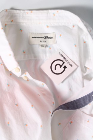 Ανδρικό πουκάμισο Tom Tailor, Μέγεθος XXL, Χρώμα Λευκό, Τιμή 14,85 €