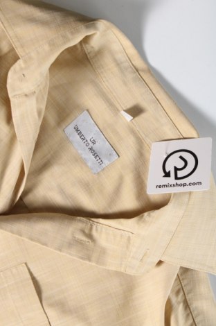 Мъжка риза Umberto Rosetti, Размер M, Цвят Бежов, Цена 24,00 лв.