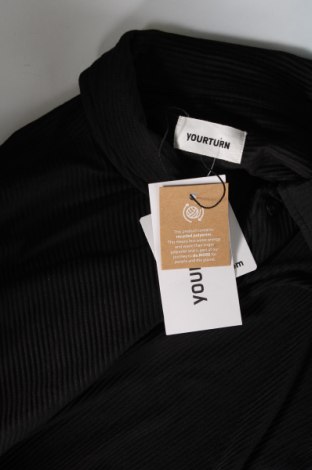 Ανδρικό πουκάμισο Your Turn, Μέγεθος L, Χρώμα Μαύρο, Τιμή 10,02 €