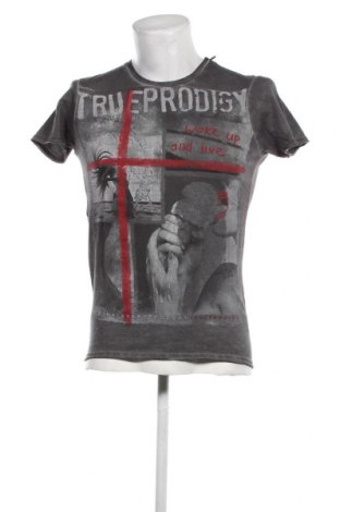Мъжка тениска Trueprodigy, Размер S, Цвят Сив, Цена 14,96 лв.
