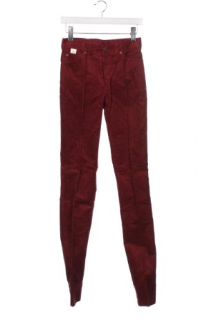 Ανδρικό κοτλέ παντελόνι, Μέγεθος XS, Χρώμα Κόκκινο, Τιμή 6,88 €