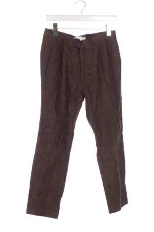 Pantaloni raiați de bărbați Topman, Mărime XS, Culoare Maro, Preț 18,12 Lei