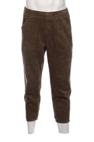 Pantaloni raiați de bărbați Zara, Mărime M, Culoare Verde, Preț 17,76 Lei